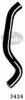 GATES 3426 Radiator Hose